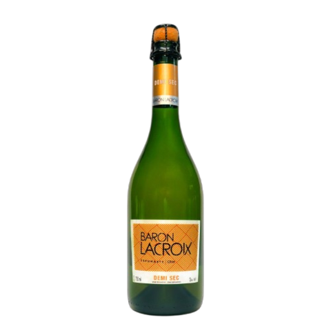 ESPUMANTE BRANCO CHILENO DEMI SEC BARON LACROIX DOURADO